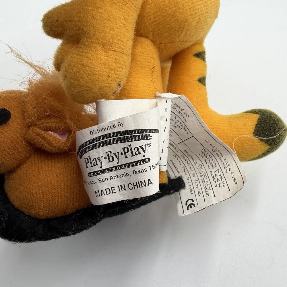 Garfield With Slippers 7 Inch Plush Play By Play Cat Stuffed Animal